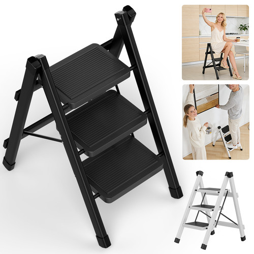 Portable step ladder - step,