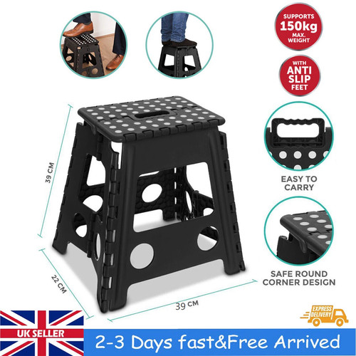 Large 150kg folding step stool - 150kg,
